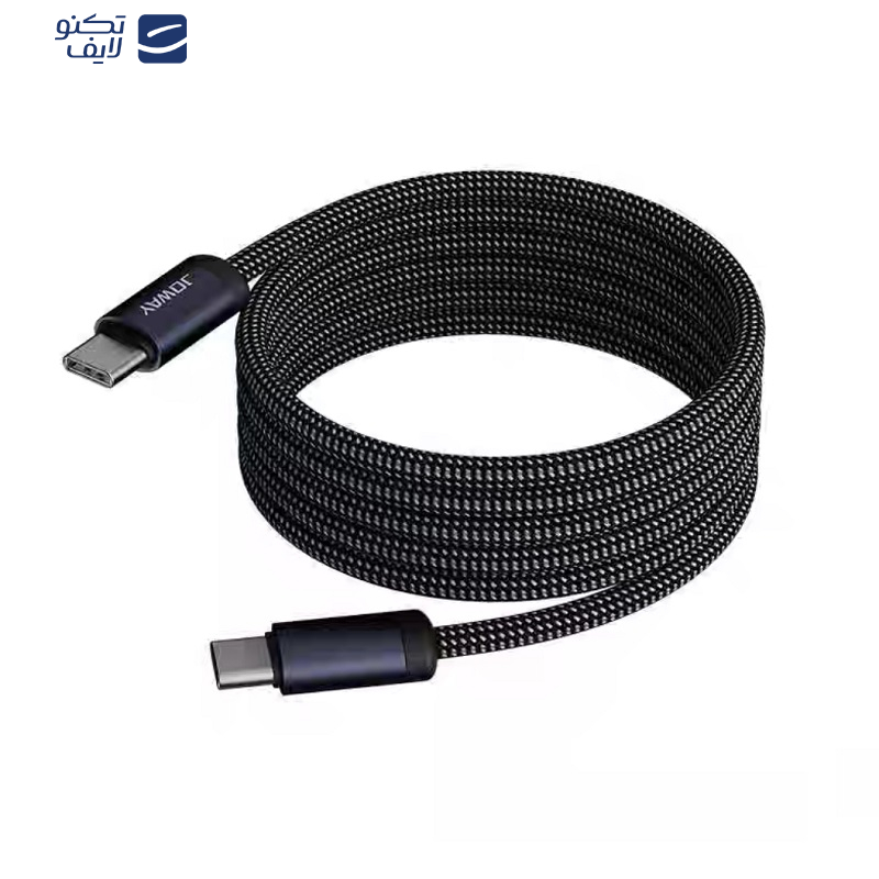 کابل USB-C جووی مدل CC-018 طول 1 متر کابل USB-C جووی مدل CC-018 طول 1 متر