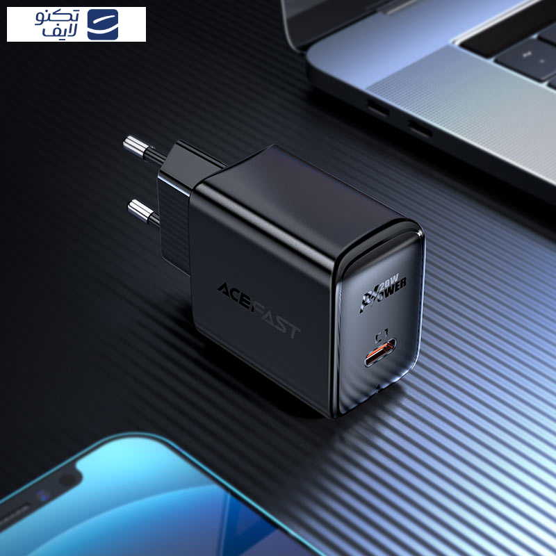 شارژر دیواری ایس فست مدل A1 PD20W شارژر دیواری ایس فست مدل A1 PD20W