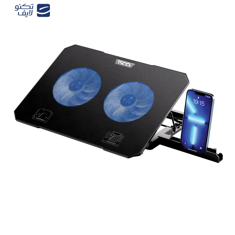 پایه خنک کننده لپ تاپ تسکو مدل TCLP 3107 پایه خنک کننده لپ تاپ تسکو مدل TCLP 3107