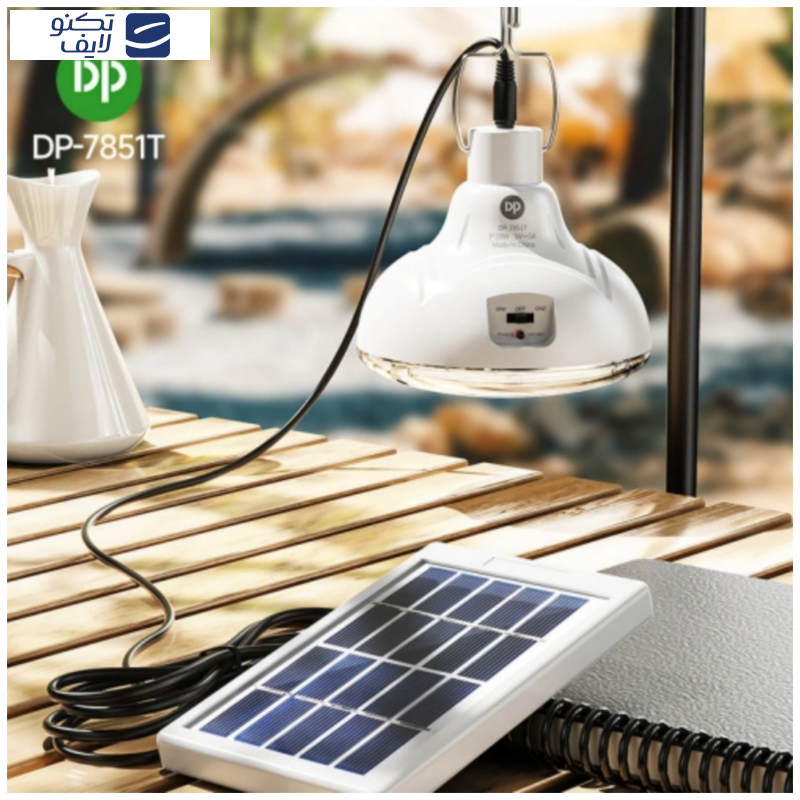 چراغ آویز چادر دی پی مدل DP-7851T با نور مهتابی چراغ آویز چادر دی پی مدل DP-7851T با نور مهتابی