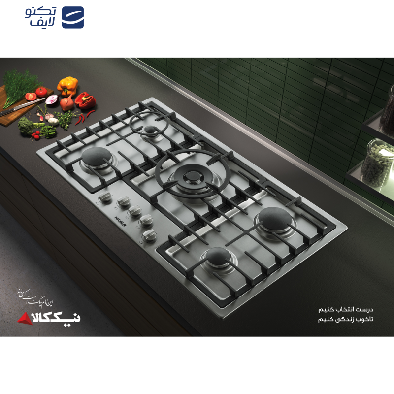 اجاق گاز صفحه ای نیک کالا مدل SGH 102 اجاق گاز صفحه ای نیک کالا مدل SGH 102