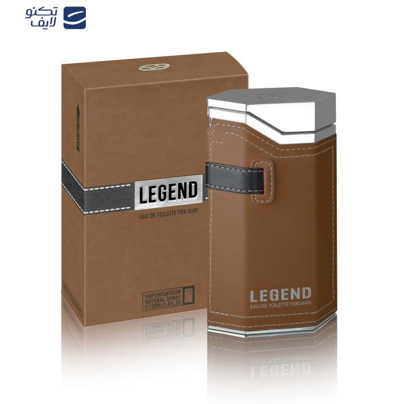 ادو تویلت مردانه عماد آرا مدل Legend با رایحه خنک حجم 100 میلی لیتر ادو تویلت مردانه عماد آرا مدل Legend با رایحه خنک حجم 100 میلی لیتر