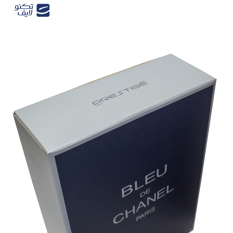 ادو پرفیوم مردانه پرستیژ مدل Bleu De Chanel حجم 100 میلی لیتر ادو پرفیوم مردانه پرستیژ مدل Bleu De Chanel حجم 100 میلی لیتر