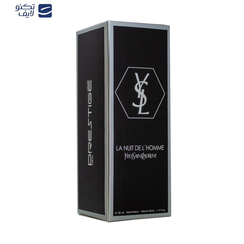 عطر جیبی مردانه نیو پرستیژ کالر مدل YVES SAINT LAURENT حجم 35 میلی لیتر عطر جیبی مردانه نیو پرستیژ کالر مدل YVES SAINT LAURENT حجم 35 میلی لیتر