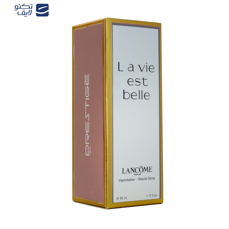 عطر جیبی زنانه نیو پرستیژ کالر مدل La Vie Est Belle حجم 35 میلی لیتر عطر جیبی زنانه نیو پرستیژ کالر مدل La Vie Est Belle حجم 35 میلی لیتر