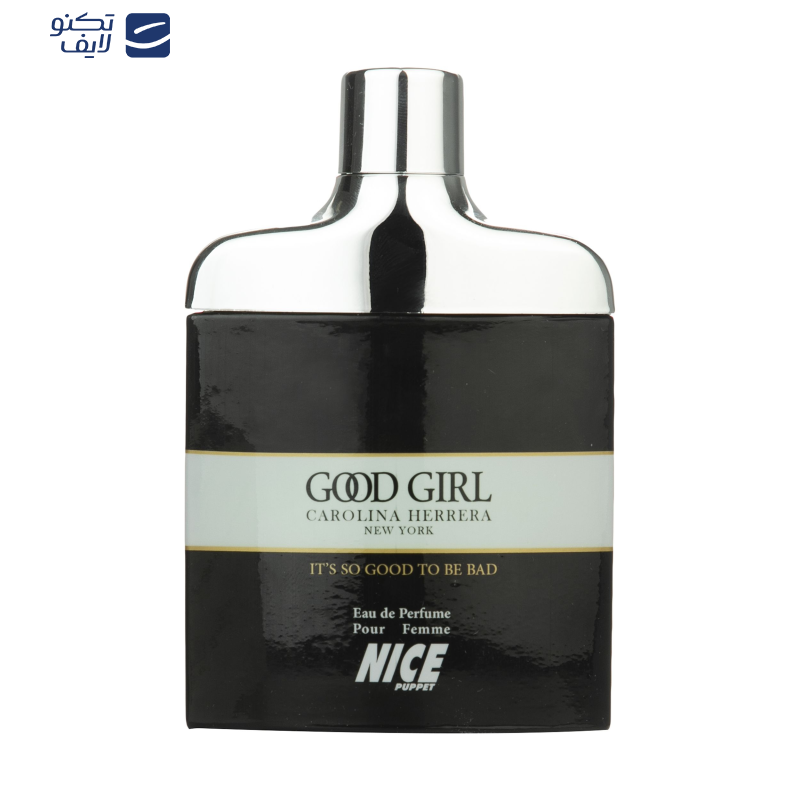 ادوپرفیوم زنانه نایس پاپت مدل Good Girl با رایحه گرم حجم 85 میلیلیتر ادوپرفیوم زنانه نایس پاپت مدل Good Girl با رایحه گرم حجم 85 میلیلیتر