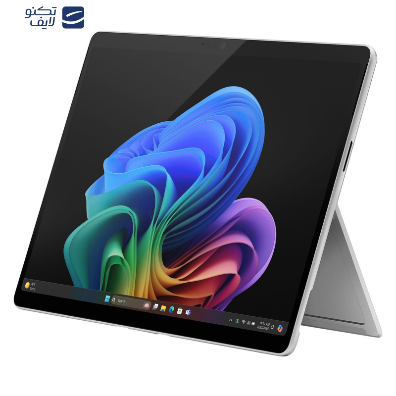 تبلت 13 اینچی مایکروسافت مدل Surface Pro 11-Snapdragon X Plus LCD ظرفیت 512 گیگابایت و رم 16 گیگابایت به همراه کیبورد Surface Pro Flex و قلم Slim Pen 2 تبلت 13 اینچی مایکروسافت مدل Surface Pro 11-Snapdragon X Plus LCD ظرفیت 512 گیگابایت و رم 16 گیگابایت به همراه کیبورد Surface Pro Flex و قلم Slim Pen 2