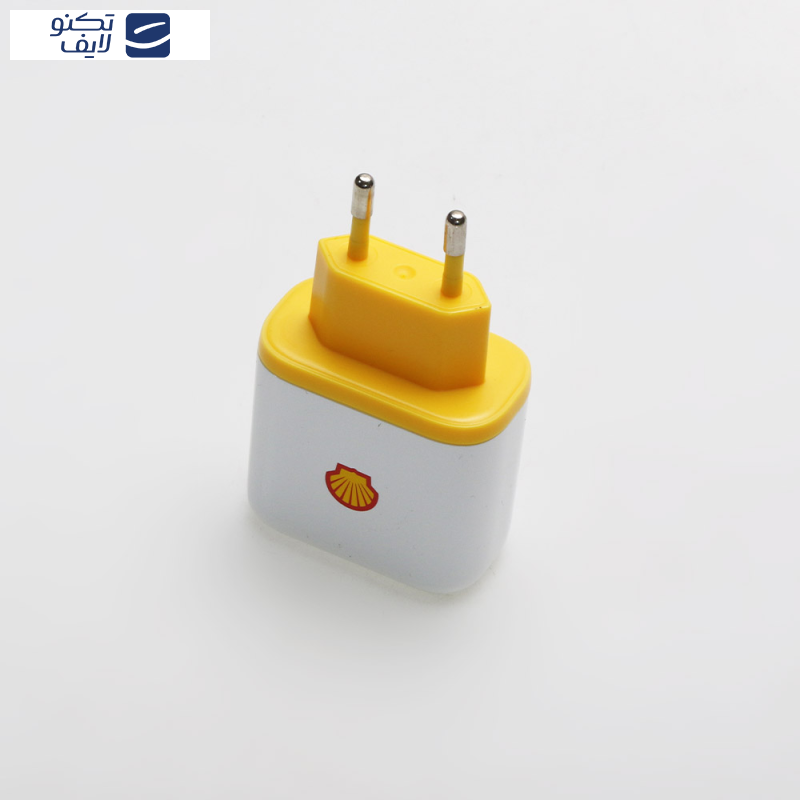 شارژر دیواری 45 وات شل مدل SWC15 به همراه کابل USB-C شارژر دیواری 45 وات شل مدل SWC15 به همراه کابل USB-C