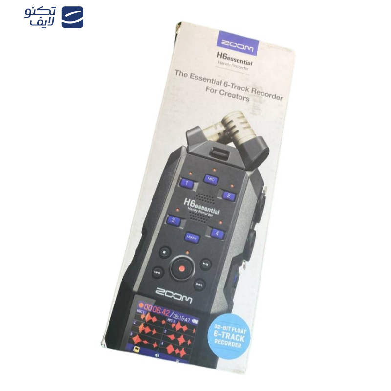 ضبط کننده حرفه ای صدا زوم مدل H6 essential