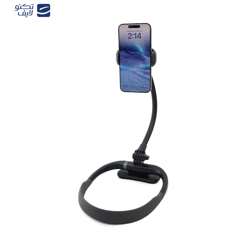 پایه نگهدارنده گوشی موبایل و تبلت یسیدو مدل گردنی C291 پایه نگهدارنده گوشی موبایل و تبلت یسیدو مدل گردنی C291