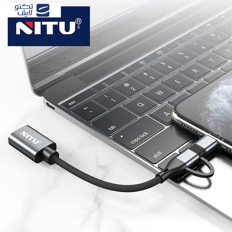 کابل OTG USB-C / microUSB نیتو مدل NT-CN20 کابل OTG USB-C / microUSB نیتو مدل NT-CN20