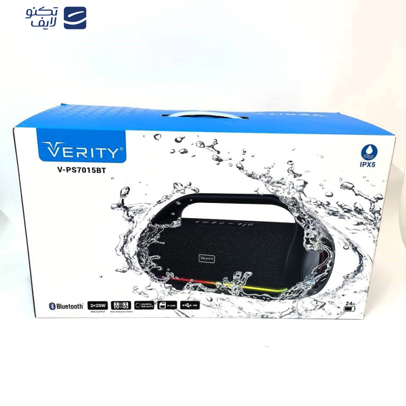 اسپیکر قابل حمل وریتی مدل PS 7015BT اسپیکر قابل حمل وریتی مدل PS 7015BT