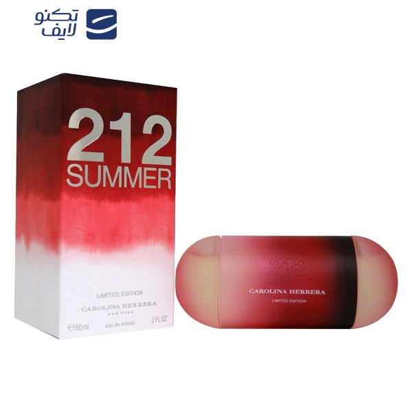 ادو تویلت زنانه کارولینا هررا مدل 212 Summer حجم 60 میلی لیتر ادو تویلت زنانه کارولینا هررا مدل 212 Summer حجم 60 میلی لیتر