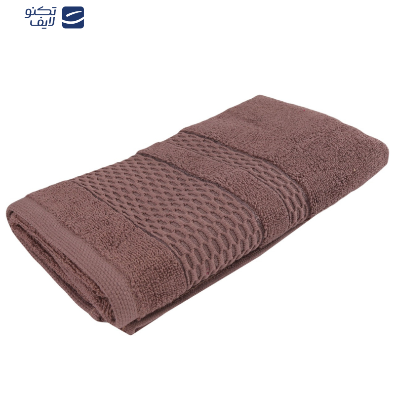 حوله دستی بهبافت آذر مدل نارس سایز 40x80 سانتی متر حوله دستی بهبافت آذر مدل نارس سایز 40x80 سانتی متر