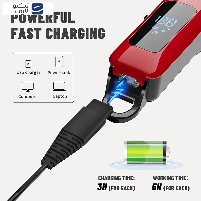 ماشین اصلاح حیوانات ام آر وای مدل QR-P909 ماشین اصلاح حیوانات ام آر وای مدل QR-P909