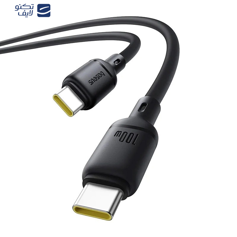 کابل USB-C بیسوس مدل Silky Series طول 1 متر کابل USB-C بیسوس مدل Silky Series طول 1 متر