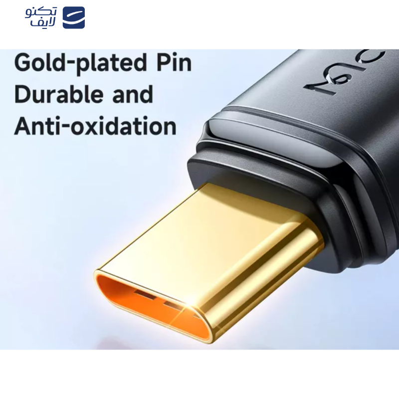 کابل تبدیل USB-C مک دودو مدل CA-3310 240w طول 1.2 متر کابل تبدیل USB-C مک دودو مدل CA-3310 240w طول 1.2 متر