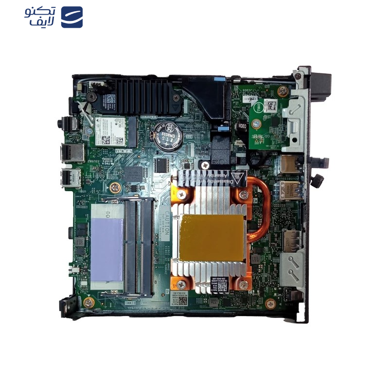 کامپیوتر کوچک دل مدل optiplex 3000 - B با پردازنده Quad Core N6005 حافظه SSD با ظرفیت 128 گیگابایت رم DDR4 با ظرفیت هشت گیگابایت پردازنده گرافیکی Intel