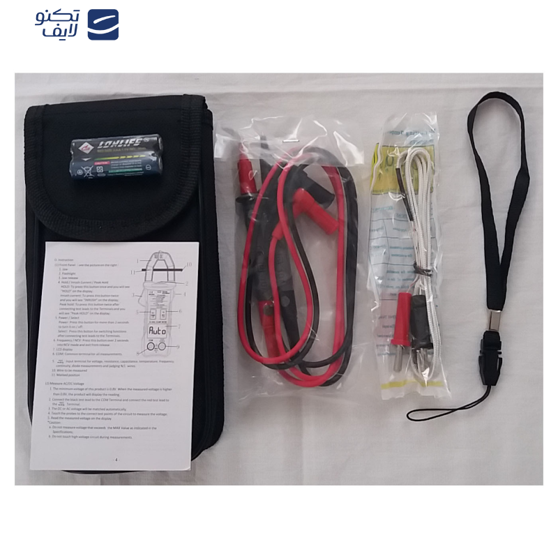 مولتی متر کلمپی زویی مدل ZT-QB4 مولتی متر کلمپی زویی مدل ZT-QB4