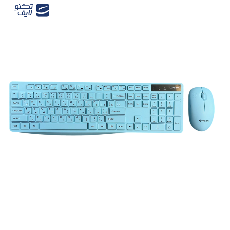 کیبورد و ماوس بی سیم وان مکس مدل OM-4500W کیبورد و ماوس بی سیم وان مکس مدل OM-4500W