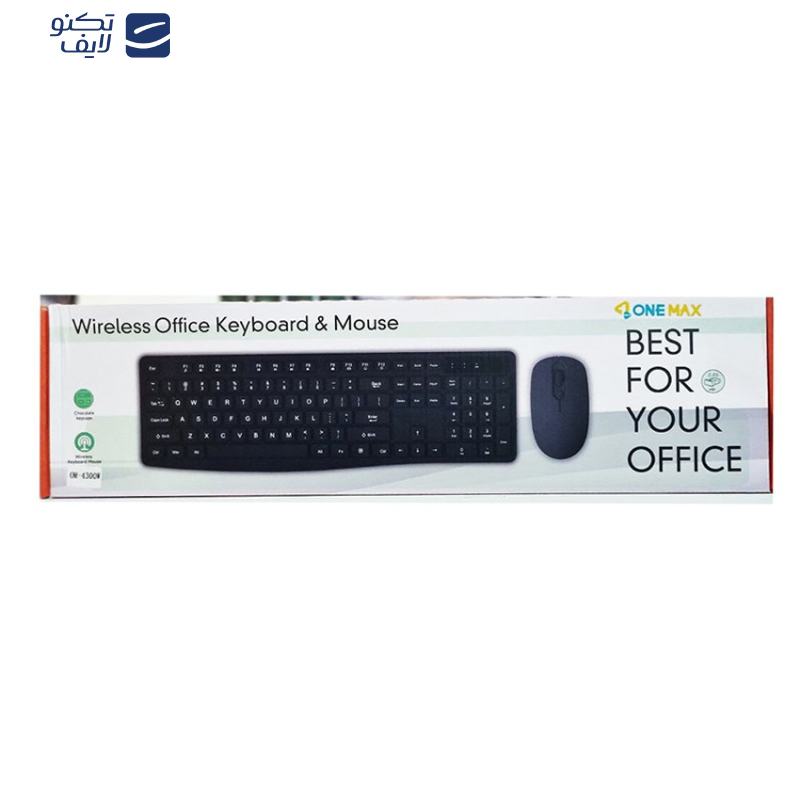 کیبورد و ماوس بی سیم وان مکس مدلOM-4300W کیبورد و ماوس بی سیم وان مکس مدلOM-4300W