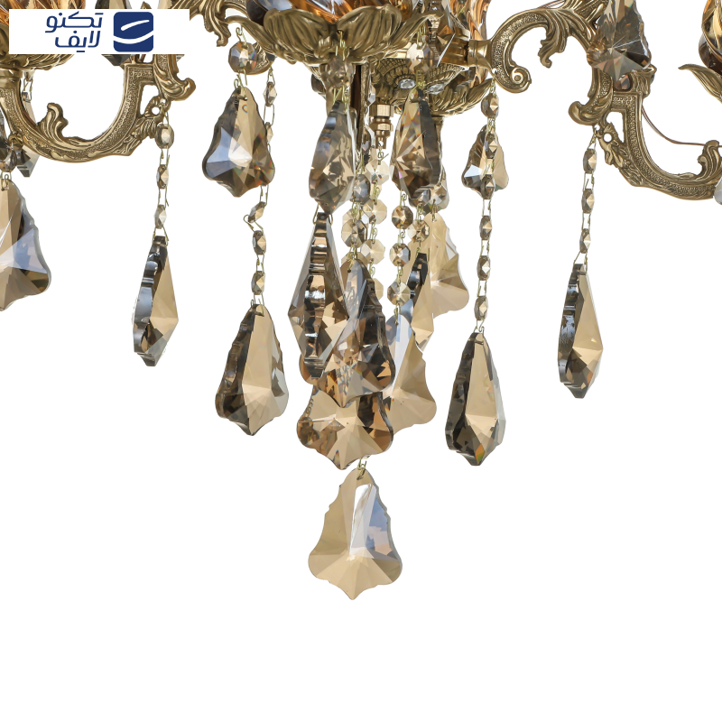 لوستر 8 شعله شاهان تک کد K/6029 لوستر 8 شعله شاهان تک کد K/6029