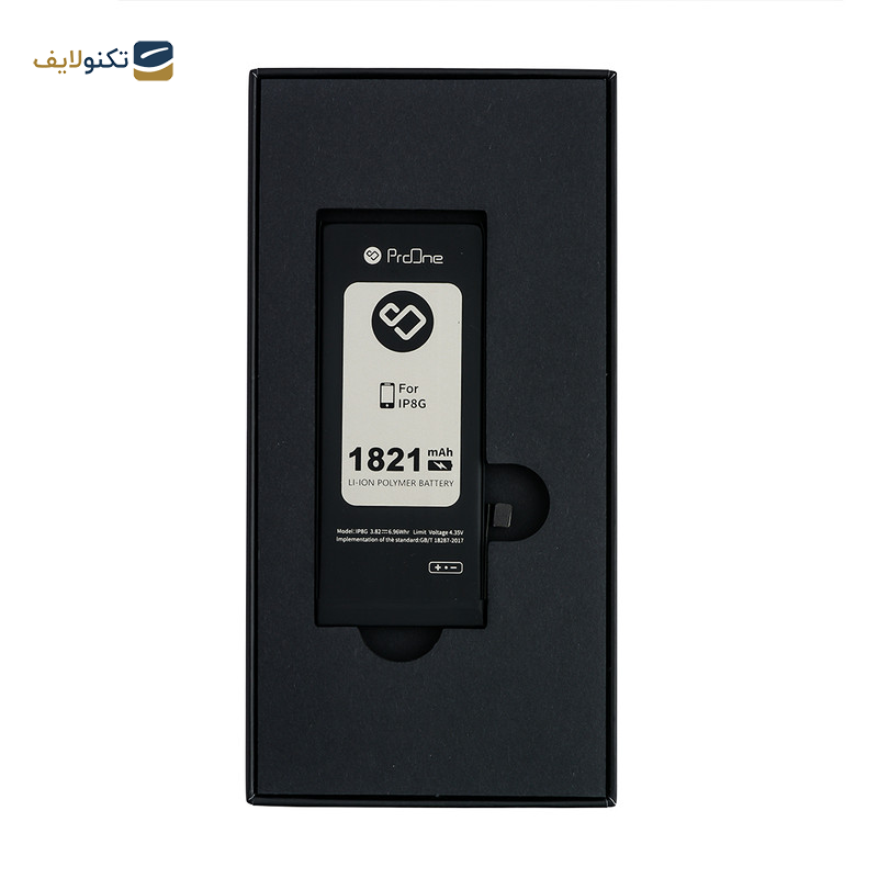 باتری موبایل پرووان مدل IP8G ظرفیت 1821 میلی آمپر ساعت مناسب برای گوشی موبایل اپل iPhone 8 باتری موبایل پرووان مدل IP8G ظرفیت 1821 میلی آمپر ساعت مناسب برای گوشی موبایل اپل iPhone 8