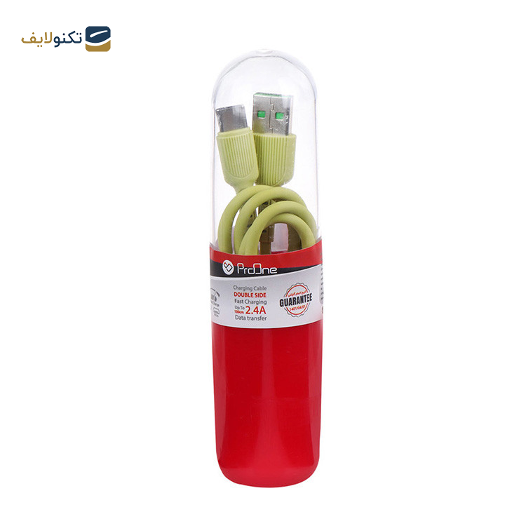کابل تبدیل USB به USB-C پرووان مدل PCC290 طول 1 متر کابل تبدیل USB به USB-C پرووان مدل PCC290 طول 1 متر