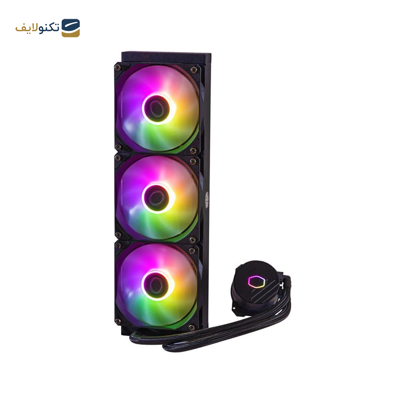 سیستم خنک کننده آبی کولر مستر مدل 360L CORE ARGB سیستم خنک کننده آبی کولر مستر مدل 360L CORE ARGB