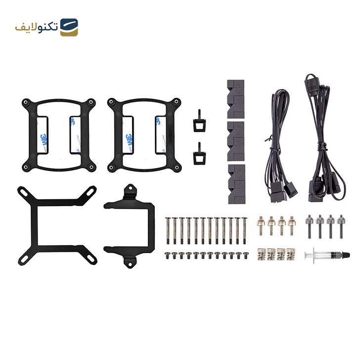 سیستم خنک کننده آبی ترمالتیک مدل TH420 ARGB Sync All-In-One Liquid Cooler