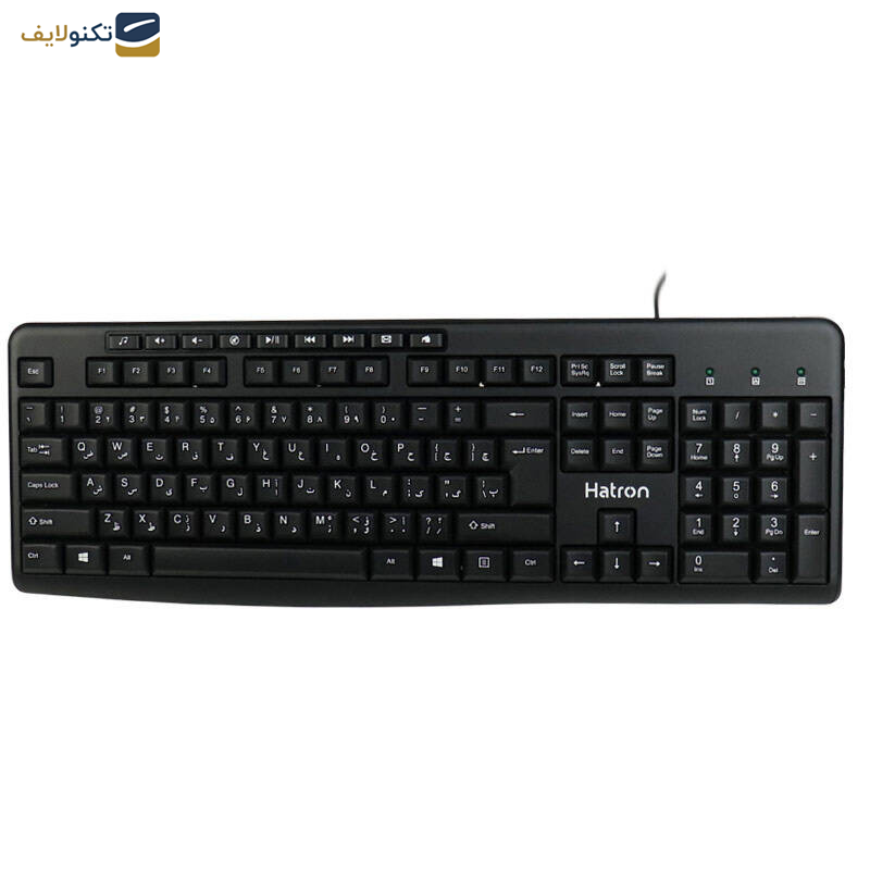 کیبورد و ماوس هترون مدل HKC221