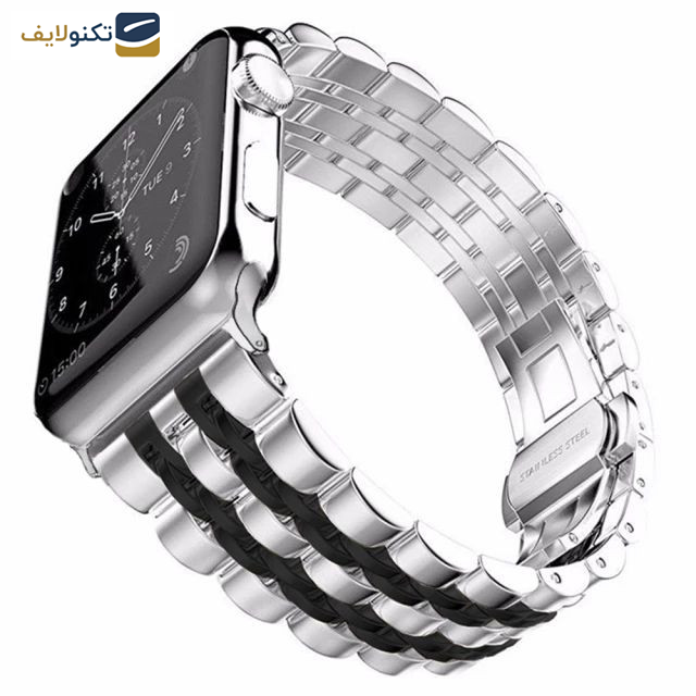 بند مدل 7-Bead مناسب برای اپل واچ 42/44 میلی متری