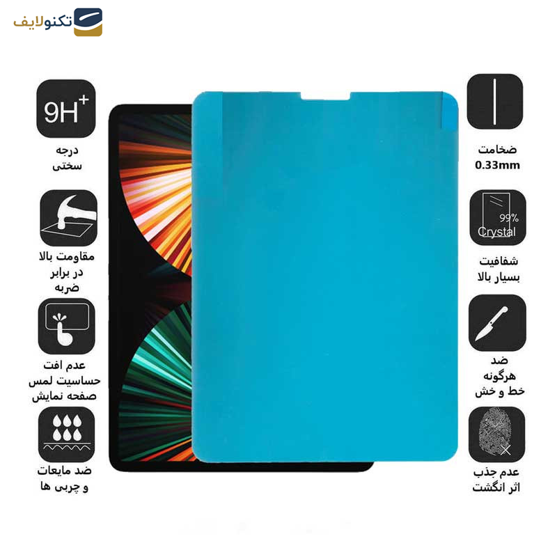 محافظ صفحه نمایش مات اپیکوی مدل Xundd Paper-Like مناسب برای تبلت اپل iPad Pro 11 (2018, 2020, 2021, 2022)/ Air 10.9 (2022)/ Air 4/ Air 5 محافظ صفحه نمایش مات اپیکوی مدل Xundd Paper-Like مناسب برای تبلت اپل iPad Pro 11 (2018, 2020, 2021, 2022)/ Air 10.9 (2022)/ Air 4/ Air 5