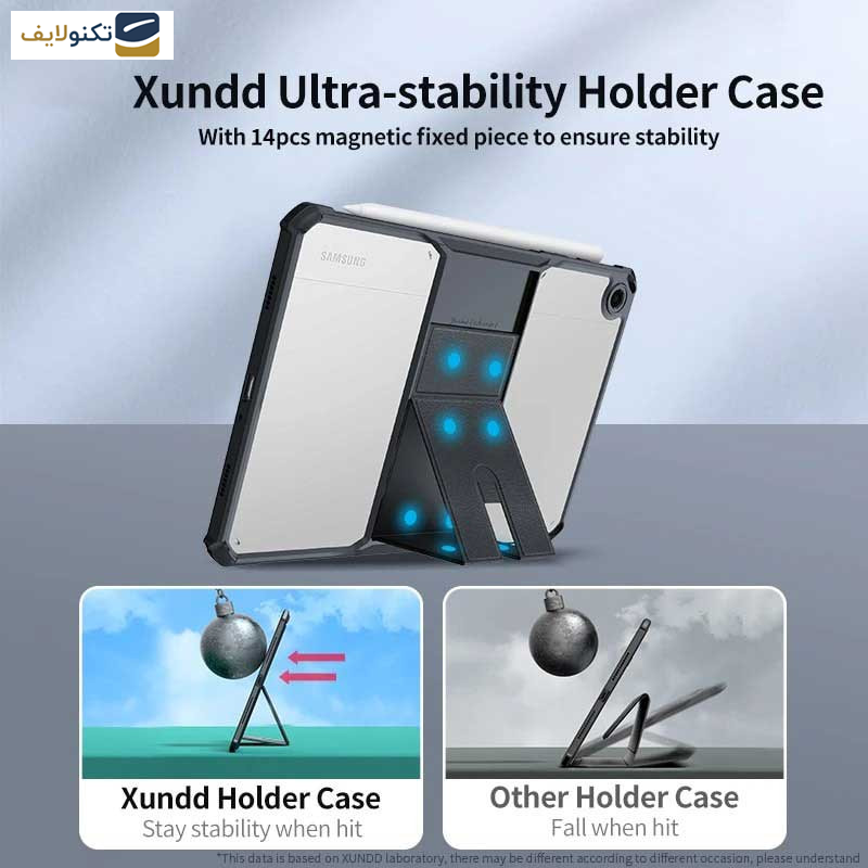 کاور اپیکوی مدل Xundd Stand Holder مناسب برای تبلت سامسونگ Galaxy Tab A9 Plus کاور اپیکوی مدل Xundd Stand Holder مناسب برای تبلت سامسونگ Galaxy Tab A9 Plus