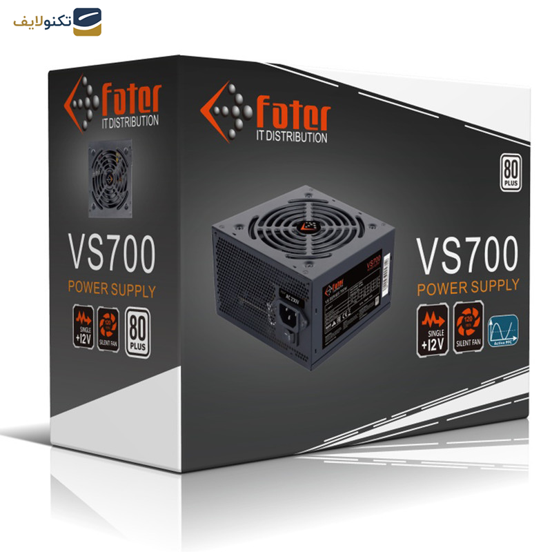 منبع تغذیه کامپیوتر فاطر مدل VS700 منبع تغذیه کامپیوتر فاطر مدل VS700