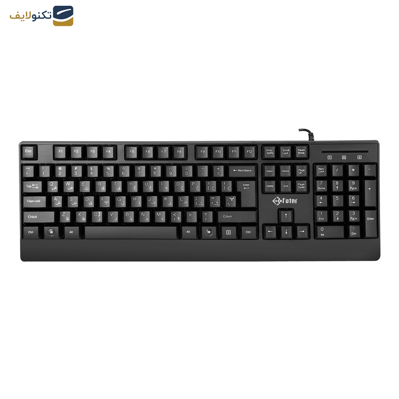 کیبورد فاطر مدل CCN-4000B کیبورد فاطر مدل CCN-4000B