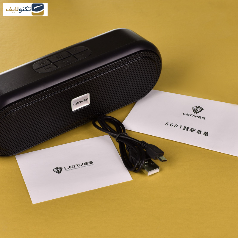 اسپیکر بلوتوثی قابل حمل لنیز مدل S601 اسپیکر بلوتوثی قابل حمل لنیز مدل S601