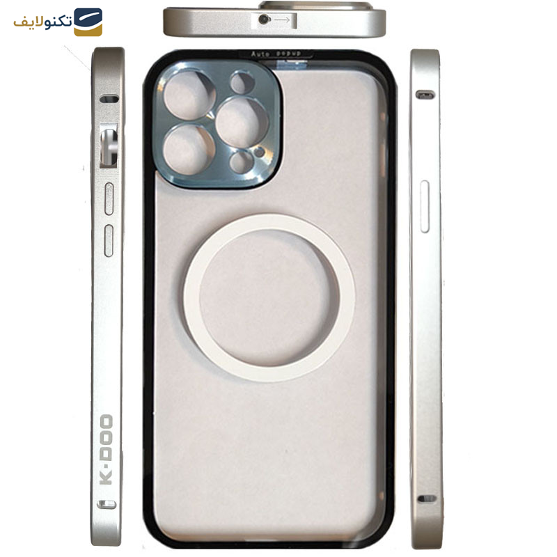 کاور کی-دوو مدل Mag Titanium مناسب برای گوشی موبایل اپل 13/14 iPhone کاور کی-دوو مدل Mag Titanium مناسب برای گوشی موبایل اپل 13/14 iPhone