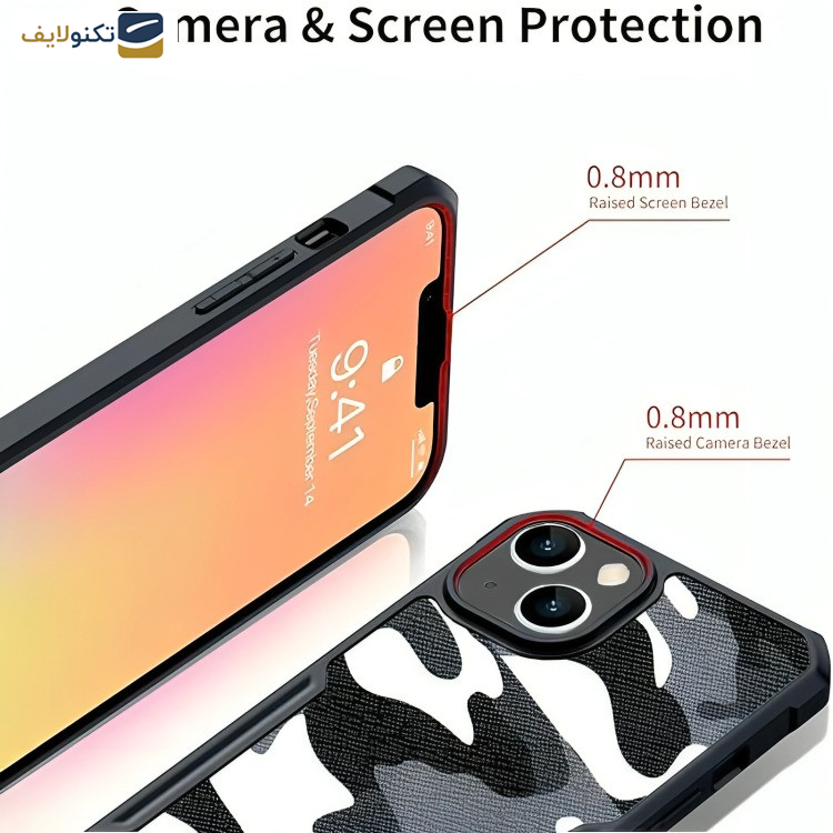 کاور ژاند مدل Xundd Camouflage مناسب برای گوشی موبایل اپل iPhone 14 / 13 کاور ژاند مدل Xundd Camouflage مناسب برای گوشی موبایل اپل iPhone 14 / 13