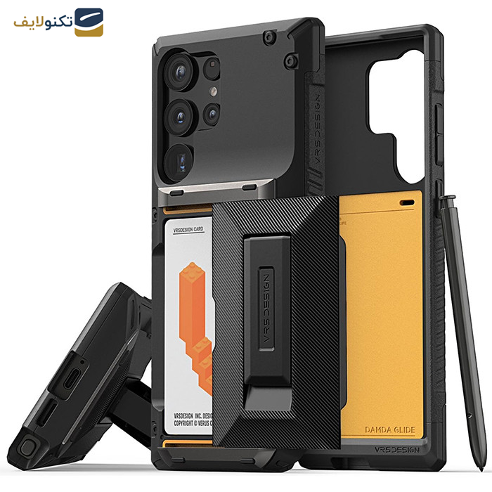 کاور وی آر اس دیزاین مدل Damda Glide Hybrid مناسب برای گوشی موبایل سامسونگ Galaxy S24 Ultra کاور وی آر اس دیزاین مدل Damda Glide Hybrid مناسب برای گوشی موبایل سامسونگ Galaxy S24 Ultra
