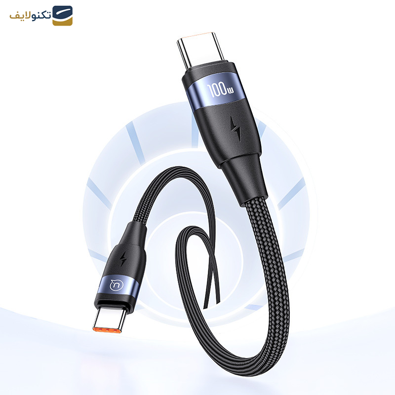 کابل تبدیل USB-C به USB-C یوسمز مدل Sj632 طول 1.2 متر کابل تبدیل USB-C به USB-C یوسمز مدل Sj632 طول 1.2 متر