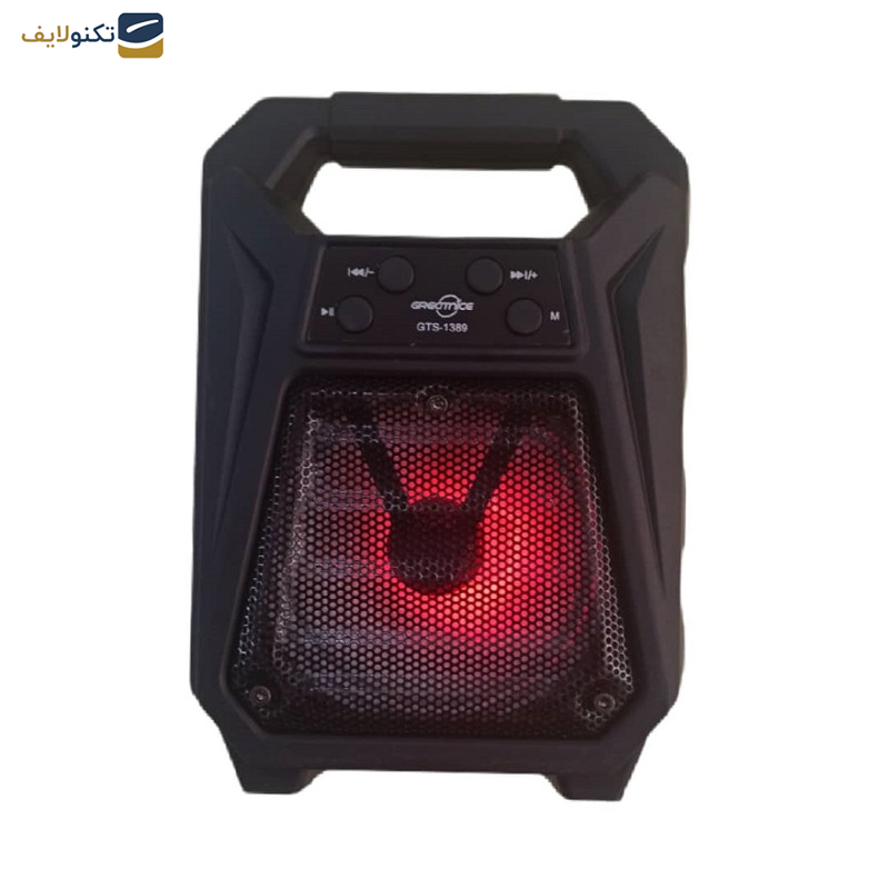 اسپیکر بلوتوثی قابل حمل مدل GTS-1389 اسپیکر بلوتوثی قابل حمل مدل GTS-1389