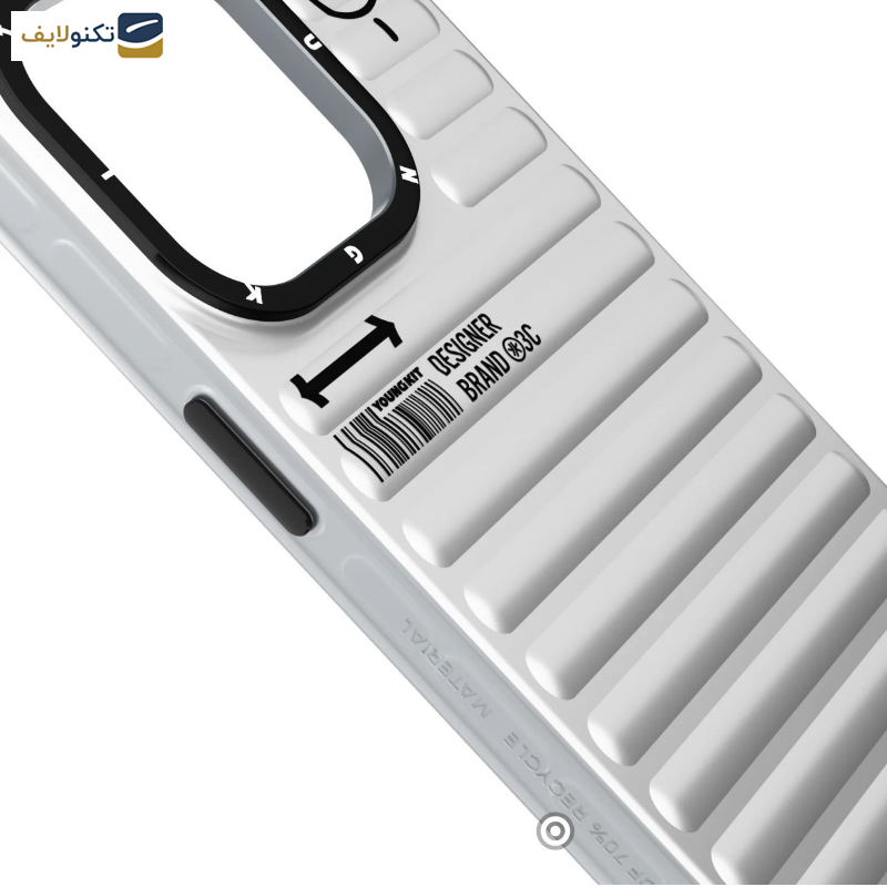 کاور یانگ کیت مدل پافر رنگ تیتانیوم مناسب برای گوشی موبایل اپل iphone 15promax کاور یانگ کیت مدل پافر رنگ تیتانیوم مناسب برای گوشی موبایل اپل iphone 15promax