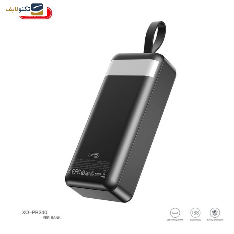 پاوربانک ایکس او مدل PR240 ظرفیت 30000 میلی آمپر ساعت پاوربانک ایکس او مدل PR240 ظرفیت 30000 میلی آمپر ساعت