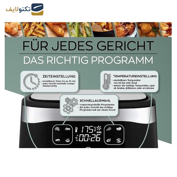 سرخ کن بدون روغن هنریچ مدل HFR-8205 سرخ کن بدون روغن هنریچ مدل HFR-8205