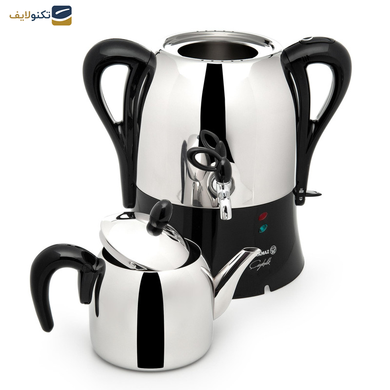 سماور برقی کرکماز مدل ÇAYKOLIK کد 34101 گنجایش 3 لیتر سماور برقی کرکماز مدل ÇAYKOLIK کد 34101 گنجایش 3 لیتر