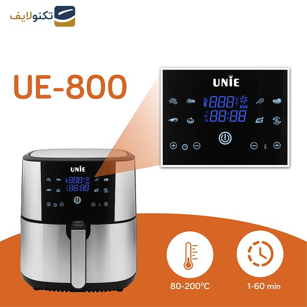 سرخ کن بدون روغن یونی مدل UE_800 سرخ کن بدون روغن یونی مدل UE_800