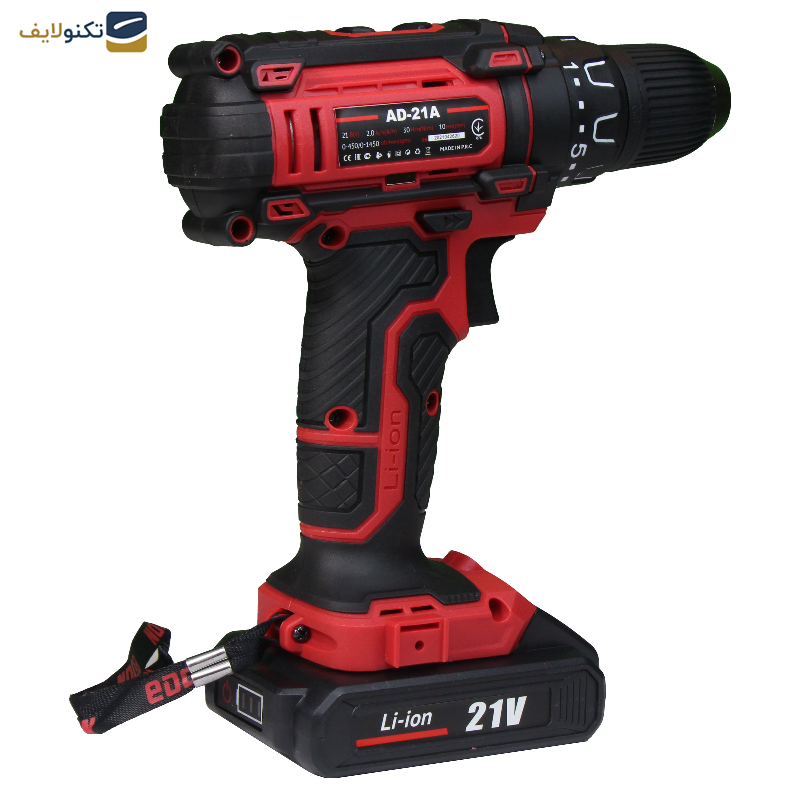 دریل پیچ گوشتی شارژی ادون مدل AD-21A دریل پیچ گوشتی شارژی ادون مدل AD-21A