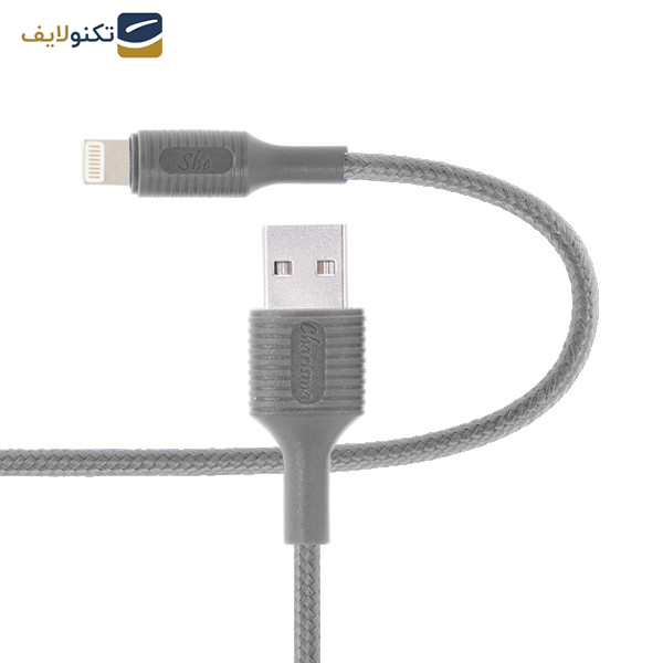 کابل تبدیل USB به لایتنینگ شی کریزما مدل صبا طول 1.2 متر کابل تبدیل USB به لایتنینگ شی کریزما مدل صبا طول 1.2 متر