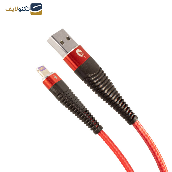 کابل تبدیل USB به لایتنینگ شی کاریزما مدل میترا 1.2 متر کابل تبدیل USB به لایتنینگ شی کاریزما مدل میترا 1.2 متر